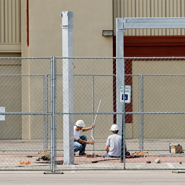 how much time can i lease the temporary fence for my building site or event in Berne IN
